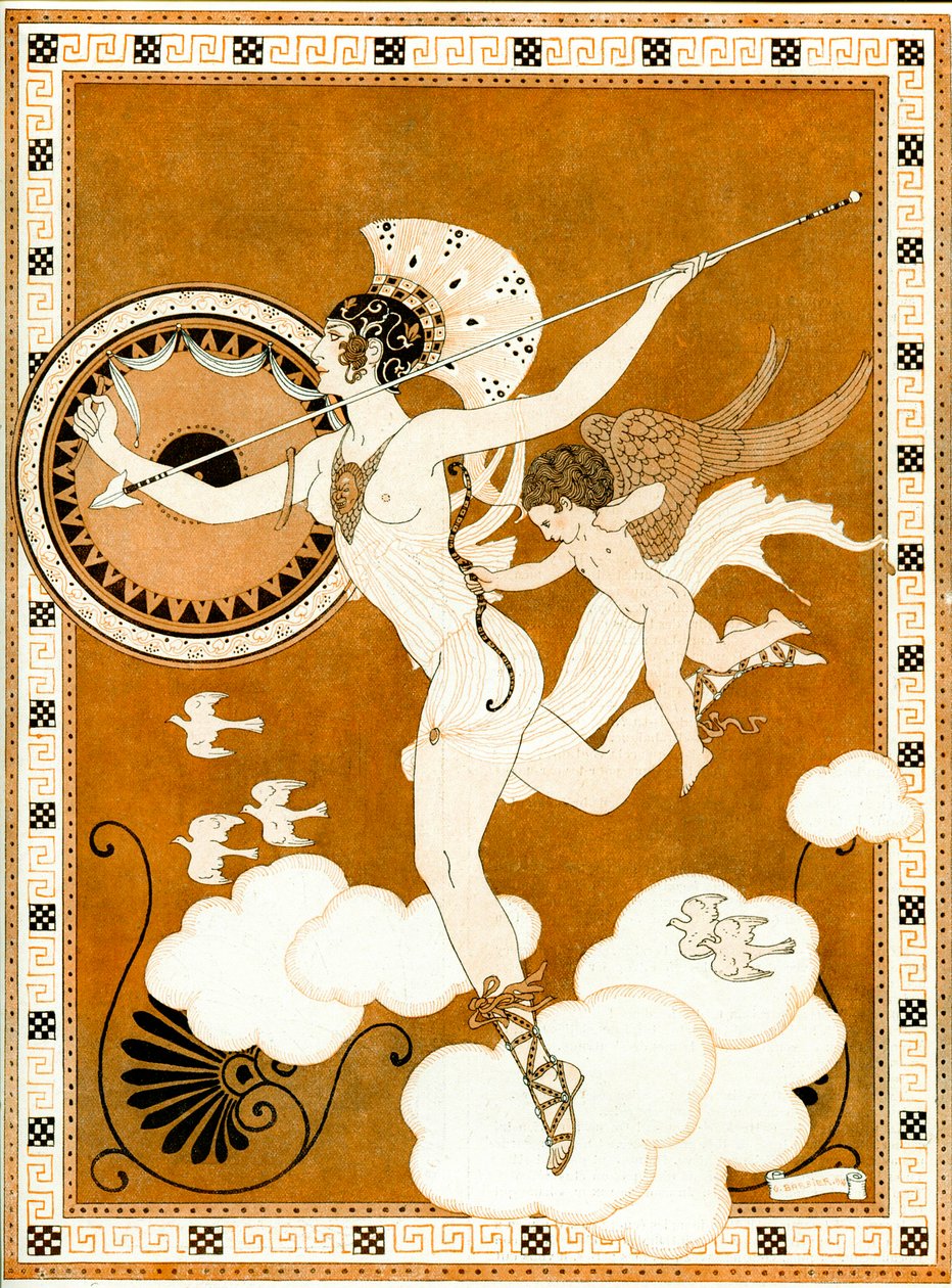 Amazonas 1916 (stencil) av Georges Barbier
