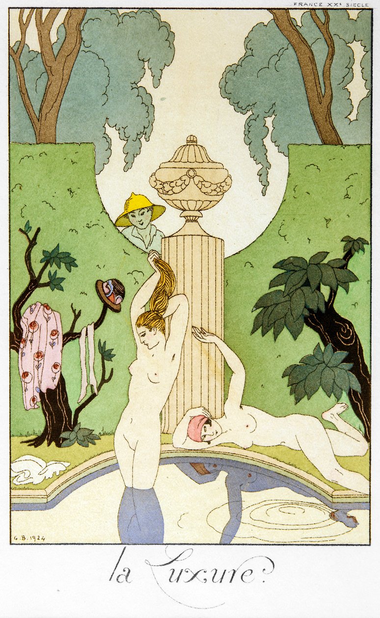 Kärlek till lyx av Georges Barbier