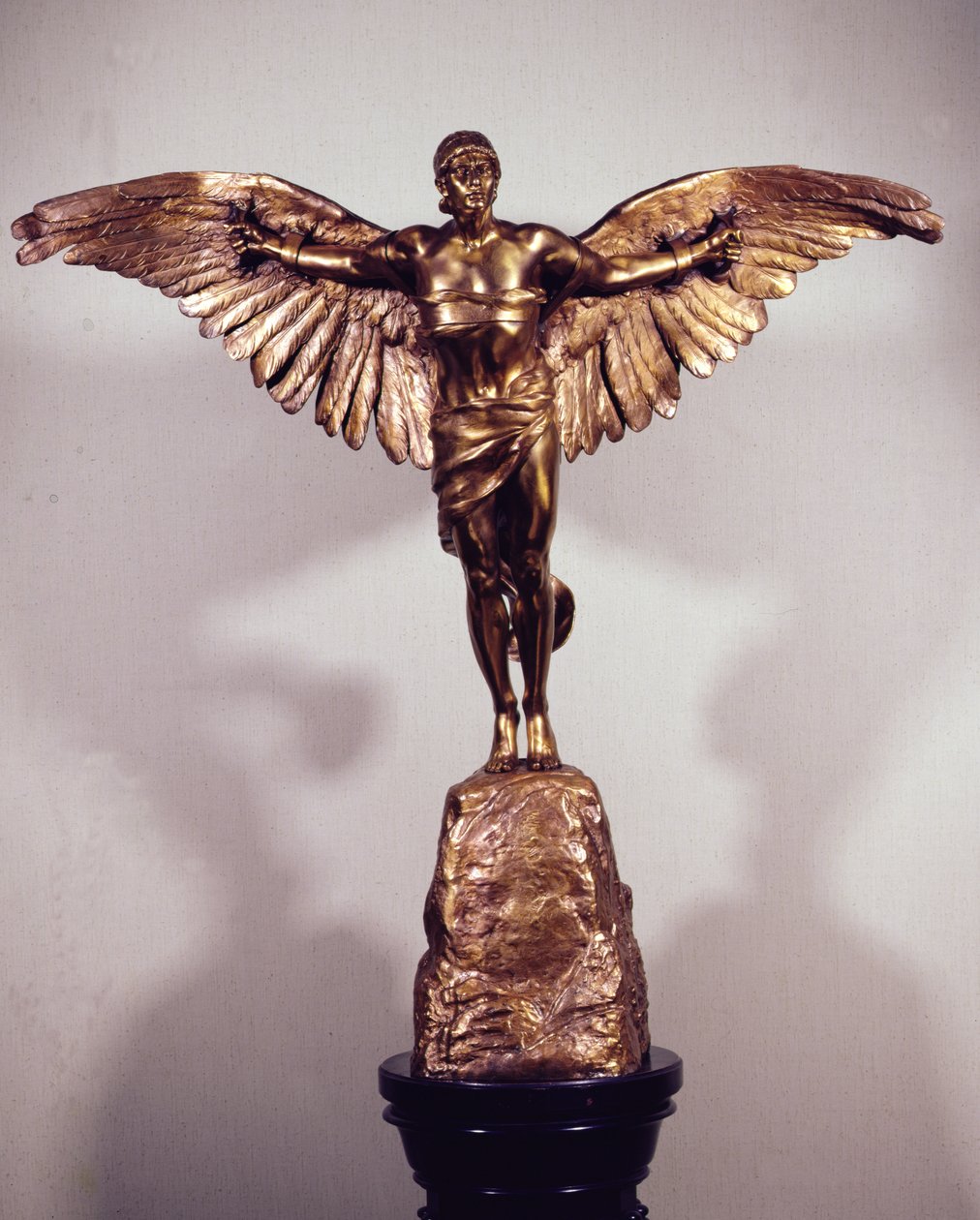 The Conquest of the Air (brons) av Georges Colin