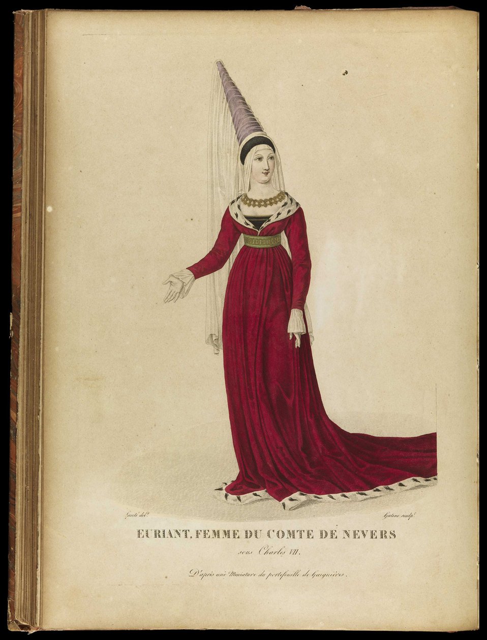 Euryanthe, sent 1700-tal. av Georges Jacques Gatine