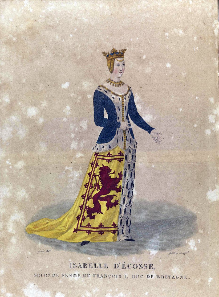 Isabella Stuart (Isabeau av Skottland av Georges Jacques Gatine