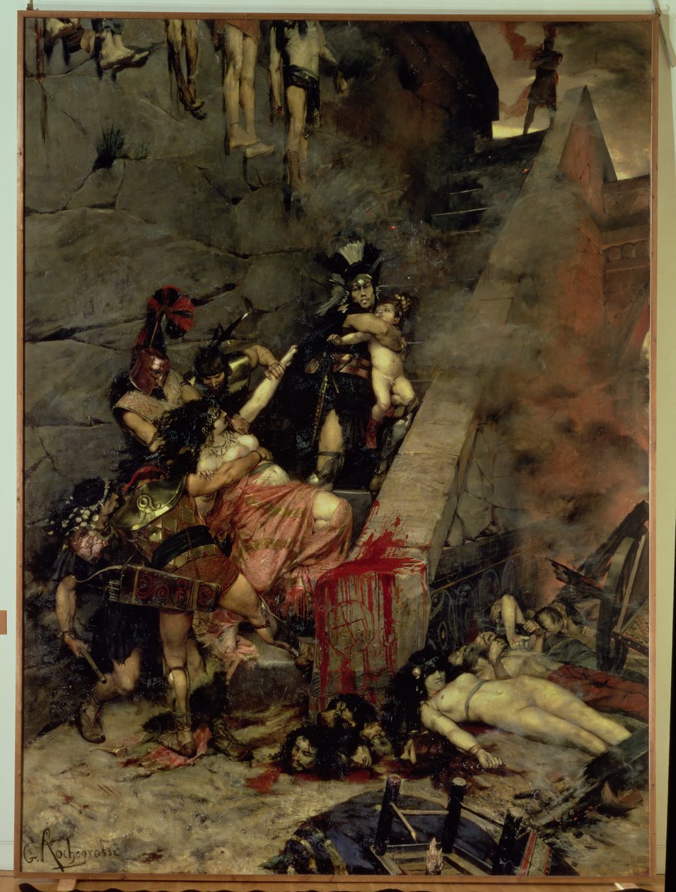 Andromache av Georges Marie Rochegrosse
