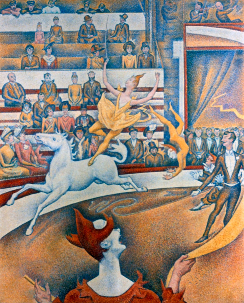 Le Cirque The Circus, 1891 av Georges Pierre Seurat