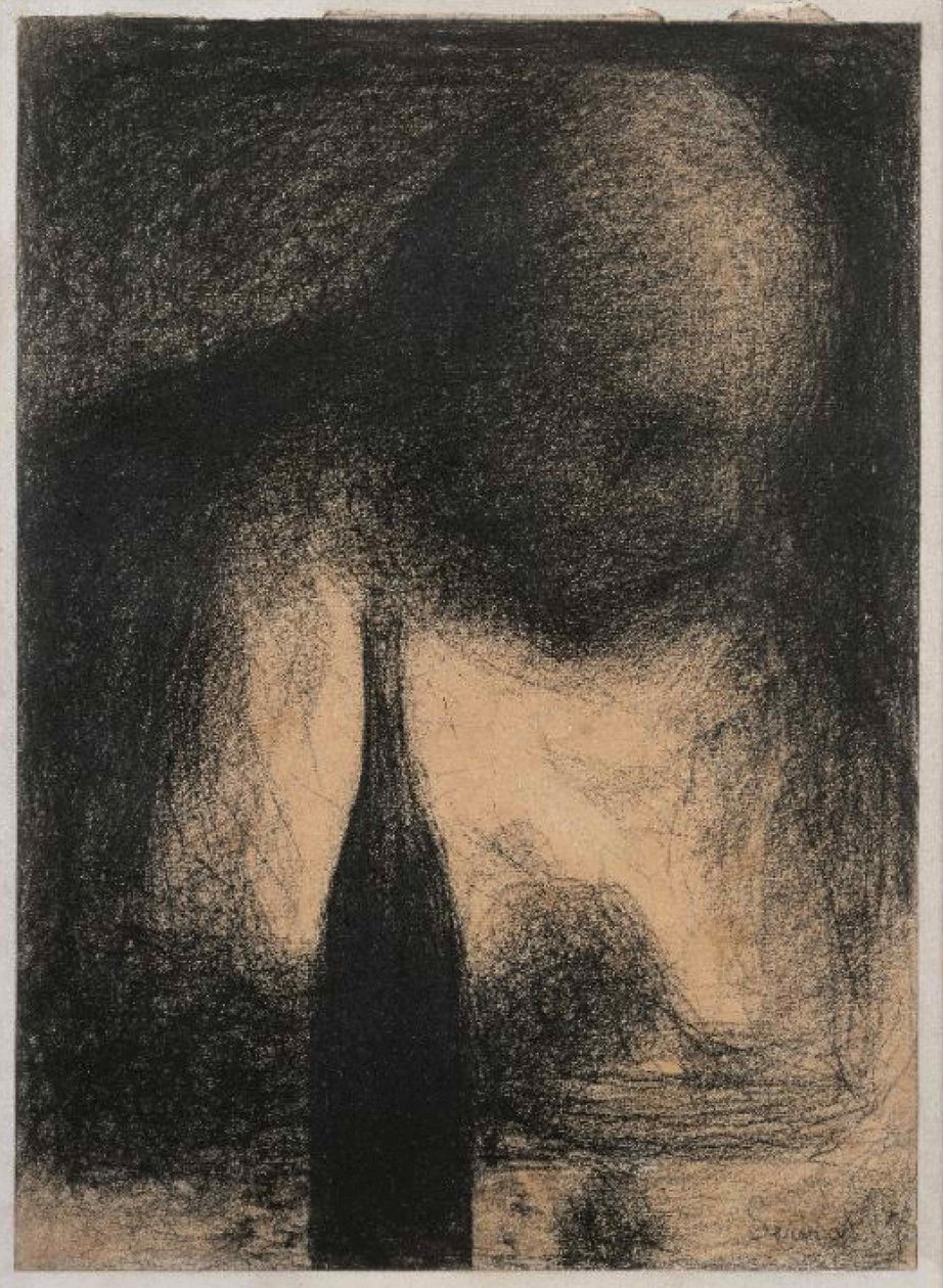 The Diner, c. 1883-1884. av Georges Pierre Seurat