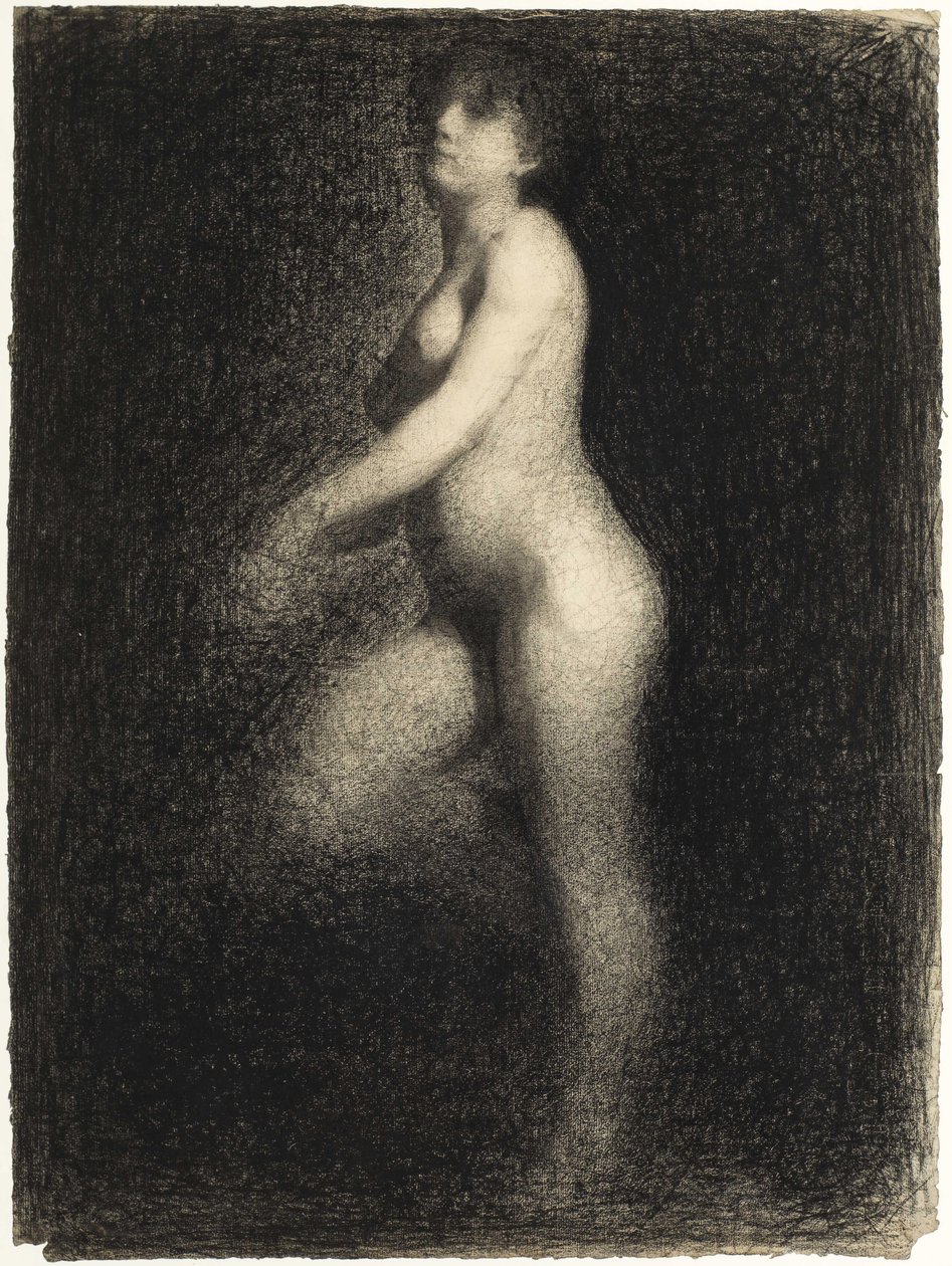 Nakenbilder, ca 1881-1882. av Georges Pierre Seurat