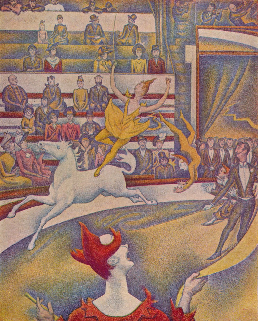 Circus Le Cirque, 1890-91 av Georges Pierre Seurat