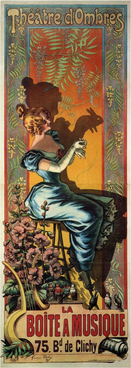 Musikdosan, 1898 av Georges Redon