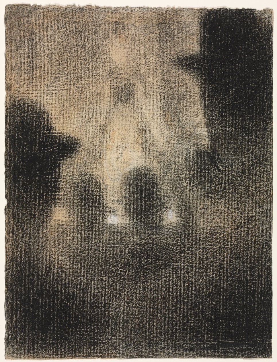 Café-konsert, 1887-1888. av Georges Seurat