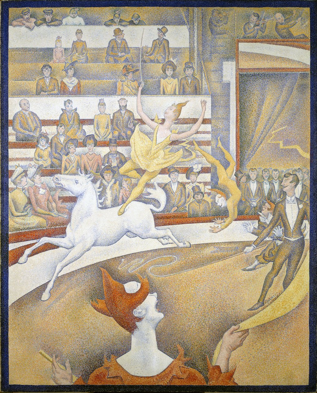 Cirkus av Georges Seurat