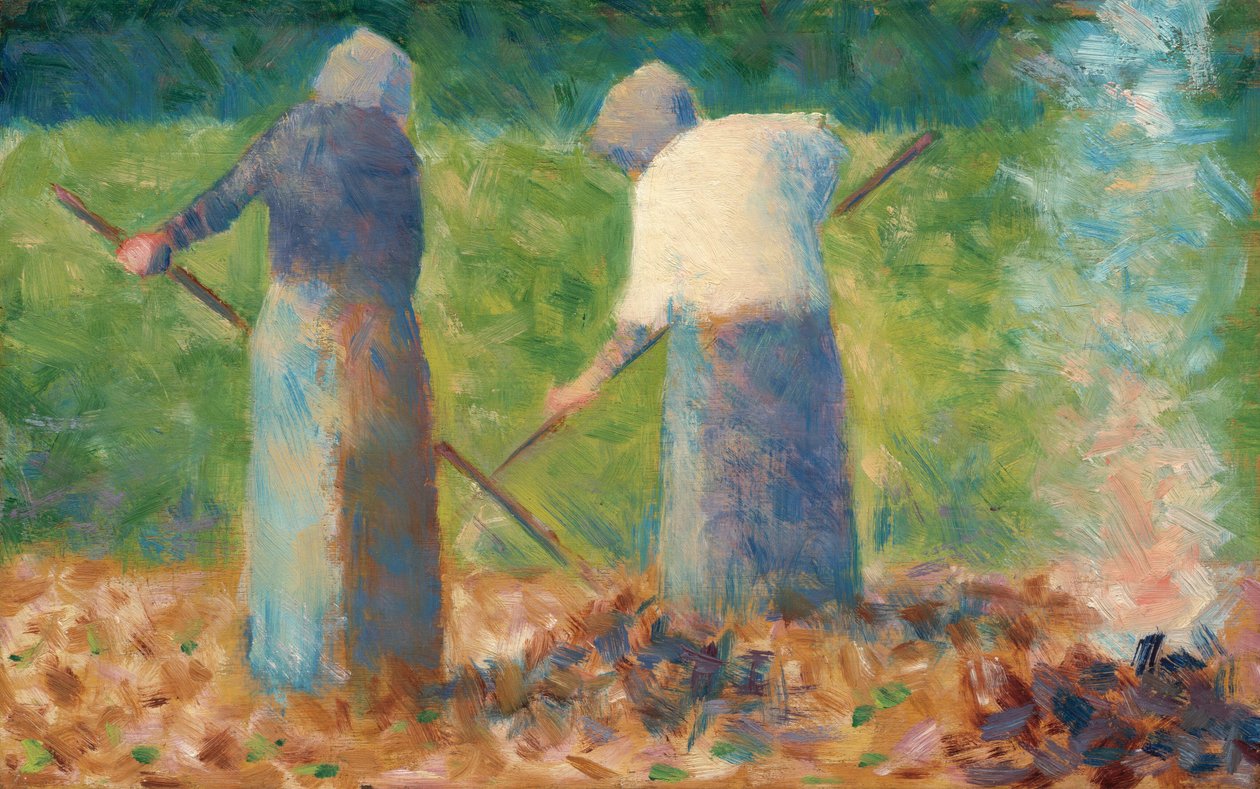 Hömakare i Montfermeil av Georges Seurat