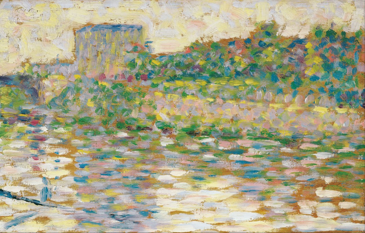 Seine vid Courbevoie av Georges Seurat