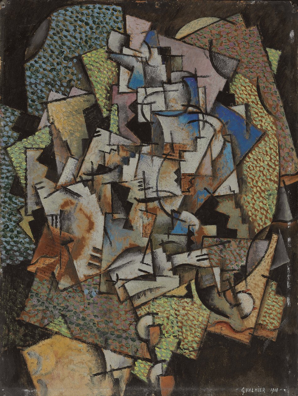 Komposition, 1918 av Georges Valmier