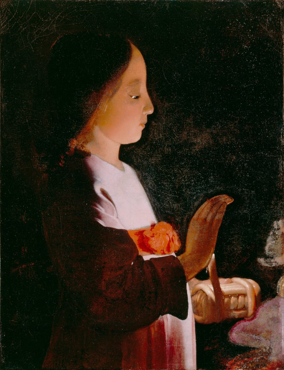 Jungfru Maria, ung av Georges de La Tour