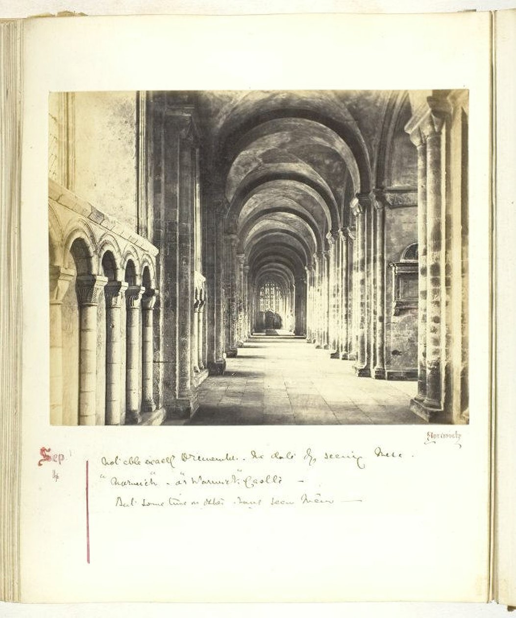 Utan titel [kloster], 1868. av Georgina Cowper