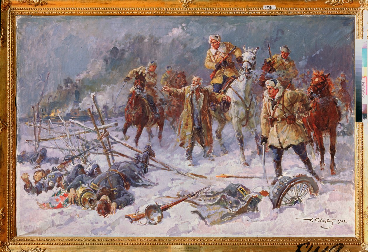 På fiendens spår av Georgiy Konstantinovich Savitsky