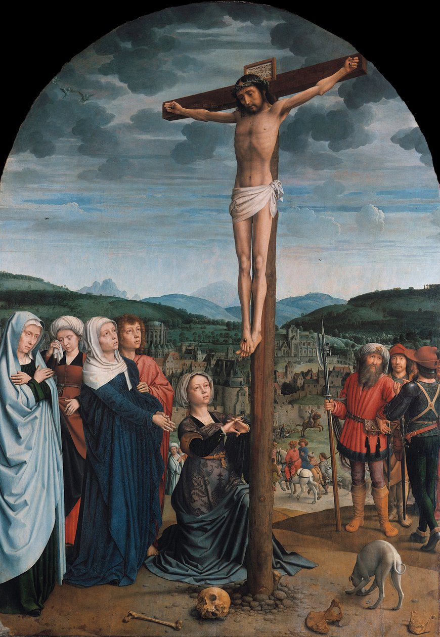 Kristus på korset av Gerard David