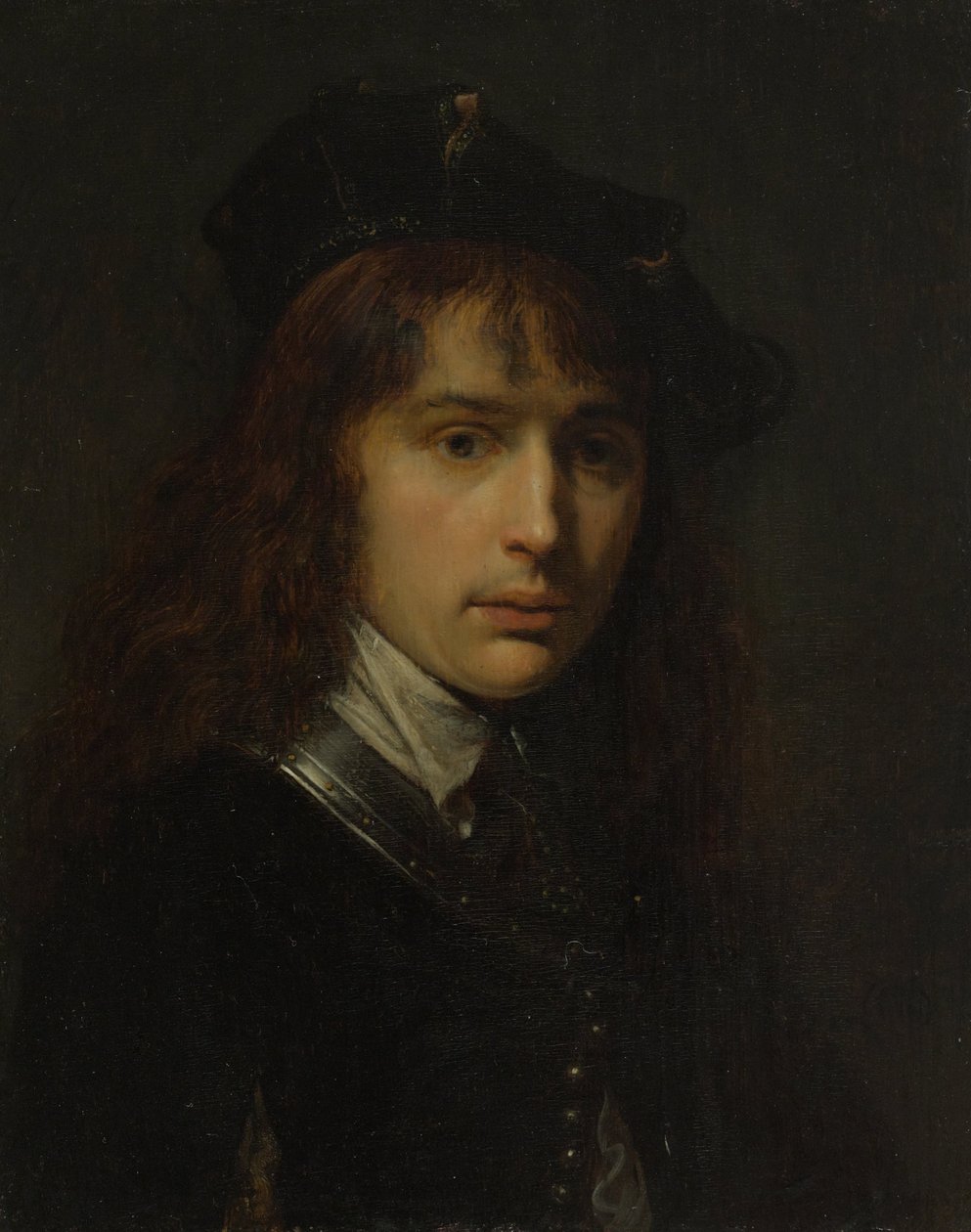 Självporträtt av Gerrit Dou