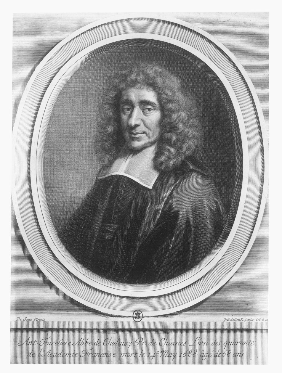Antoine Furetière av Gérard Edelinck