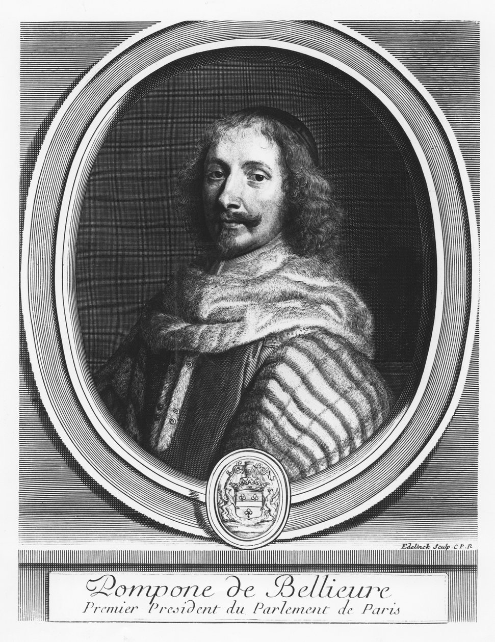 Pompone de Bellièvre av Gérard Edelinck