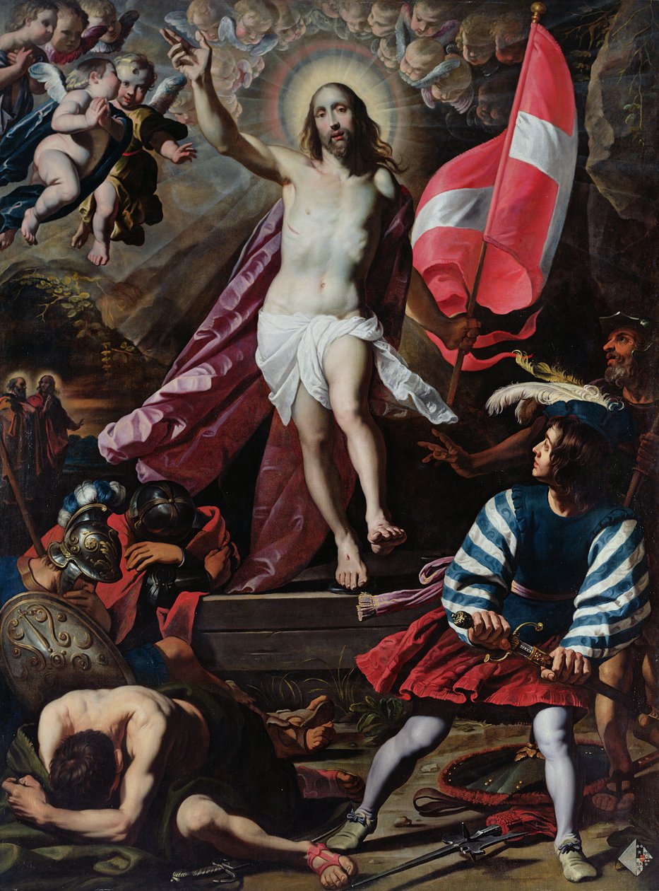 Kristi uppståndelse, c.1610-20 av Gerard Seghers