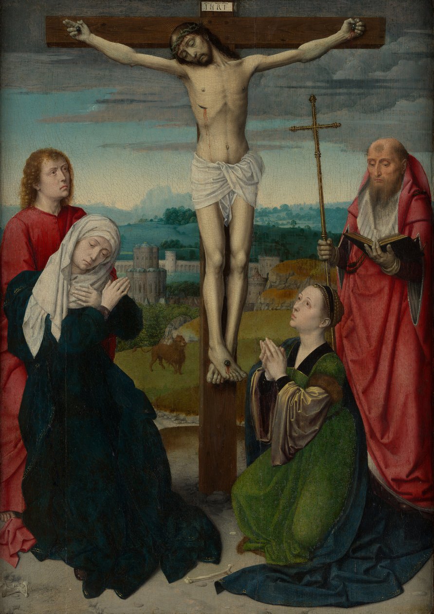 Korsfästelsen, ca. 1495. av Gerard David