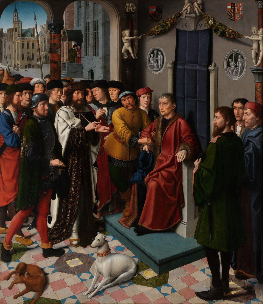 Kambyses dom av Gerard David