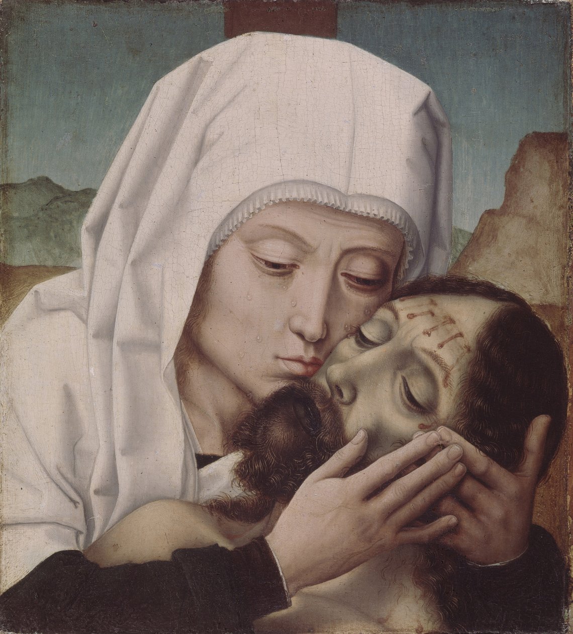 Klagosången över den döde Kristus av Gerard David