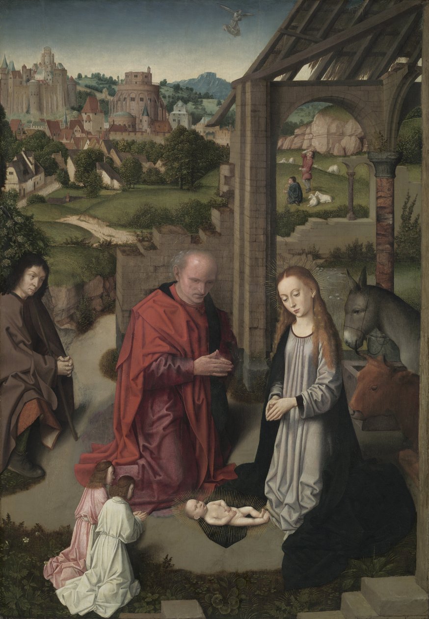 The Nativity, c.1485-90 av Gerard David