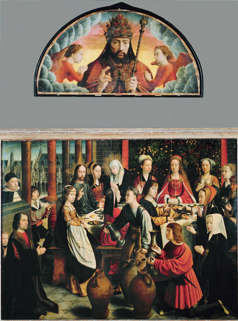 Bröllopet på Cana ... av Gerard David