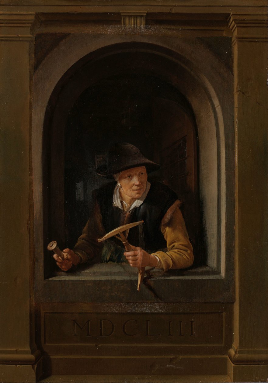 En fiskares fru av Gerrit Dou
