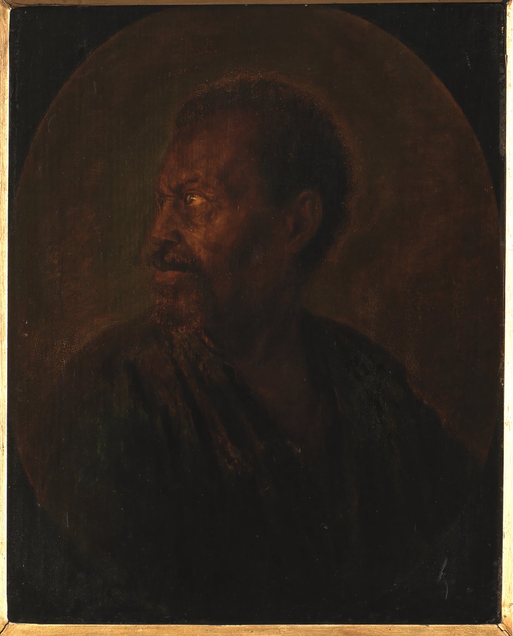 Chef för en afrikan av Gerrit Dou