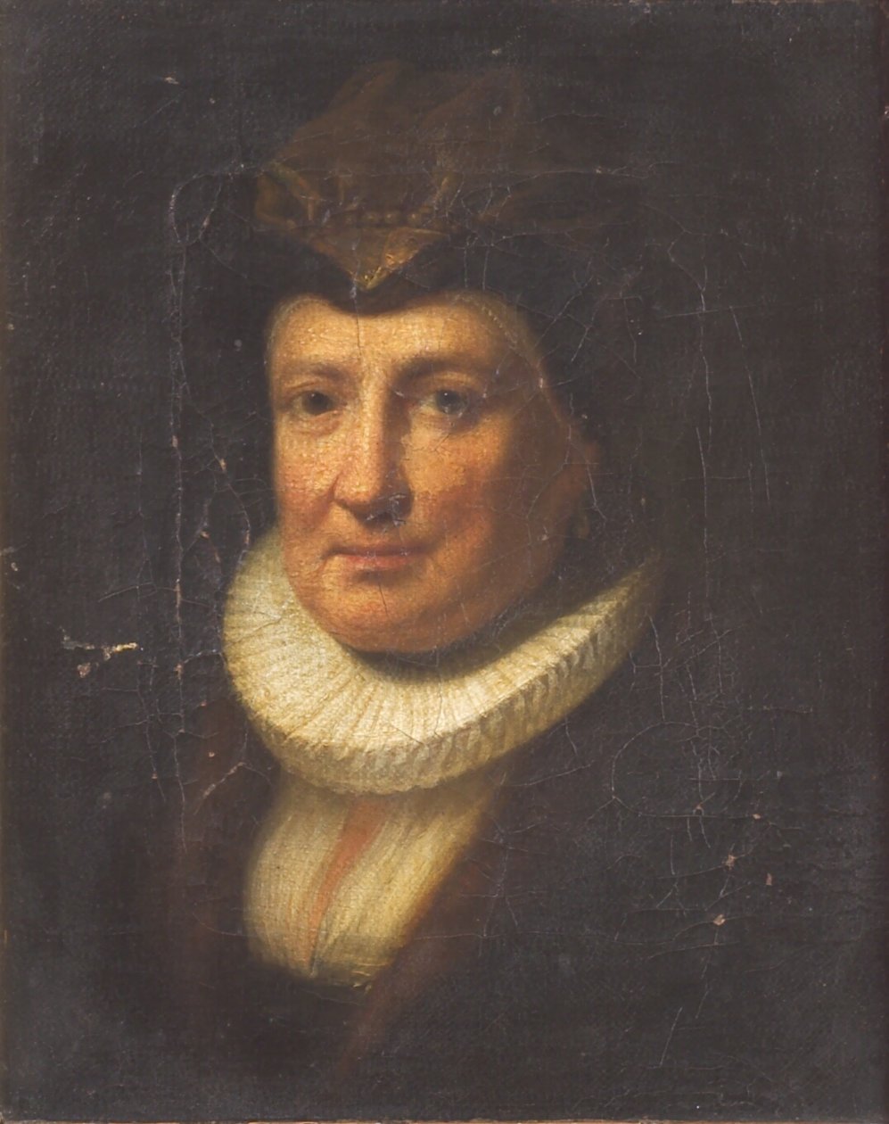 Porträtt av konstnärens mor av Gerrit Dou