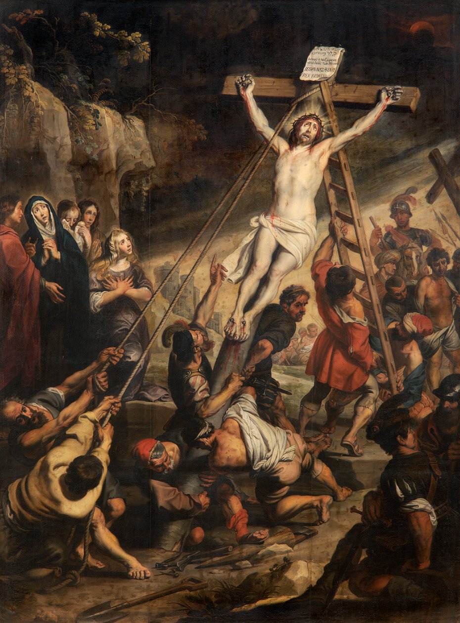 Korshöjning (olja på duk) av Gerard Seghers