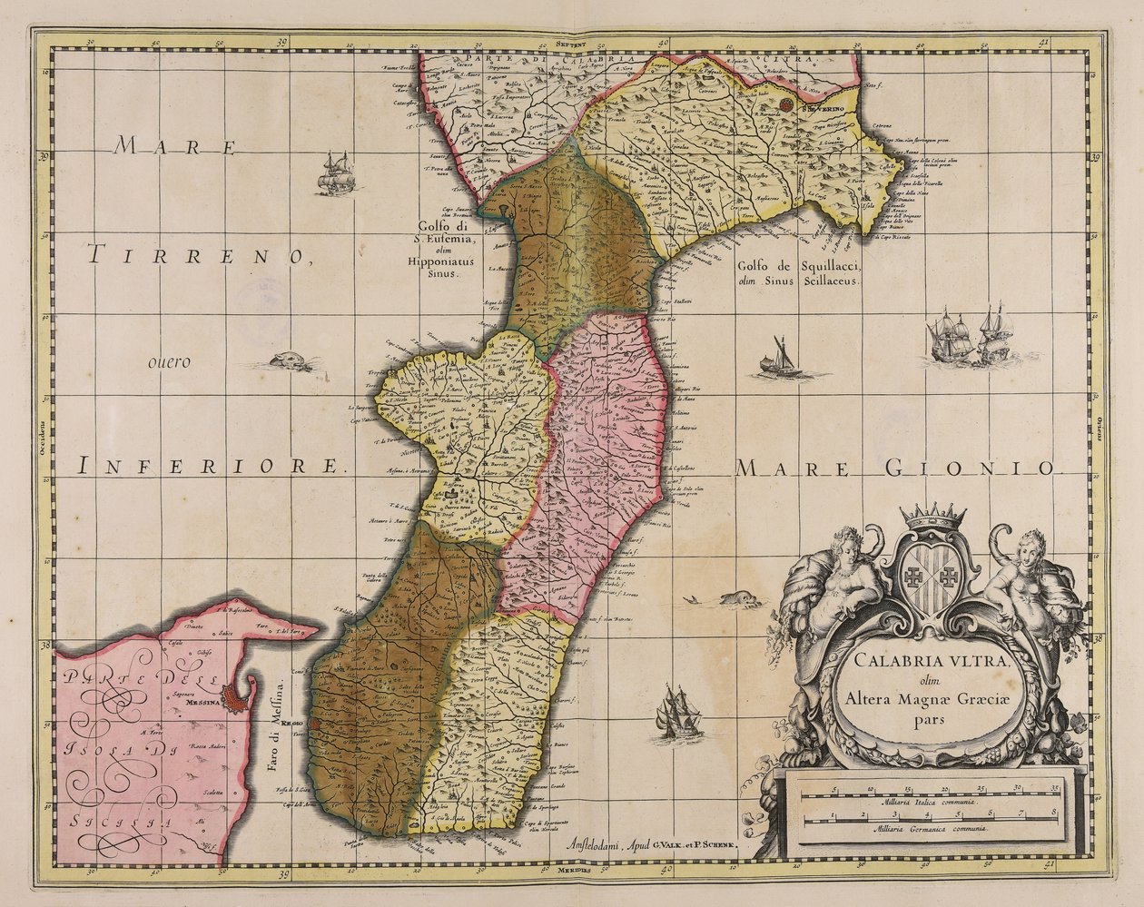 Kalabrien var en gång en annan del av Stora Grekland av Gerard Valck