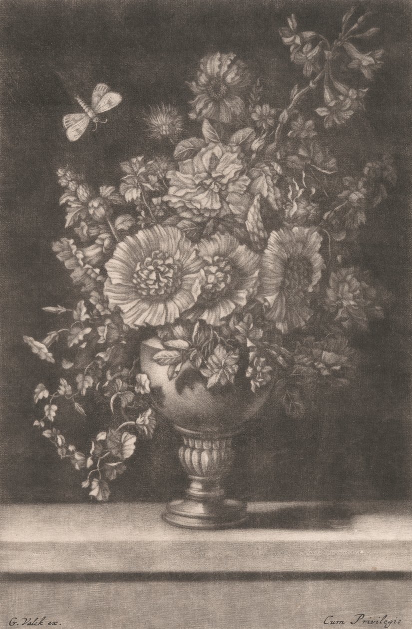 Ett blomstycke av Gerard Valk
