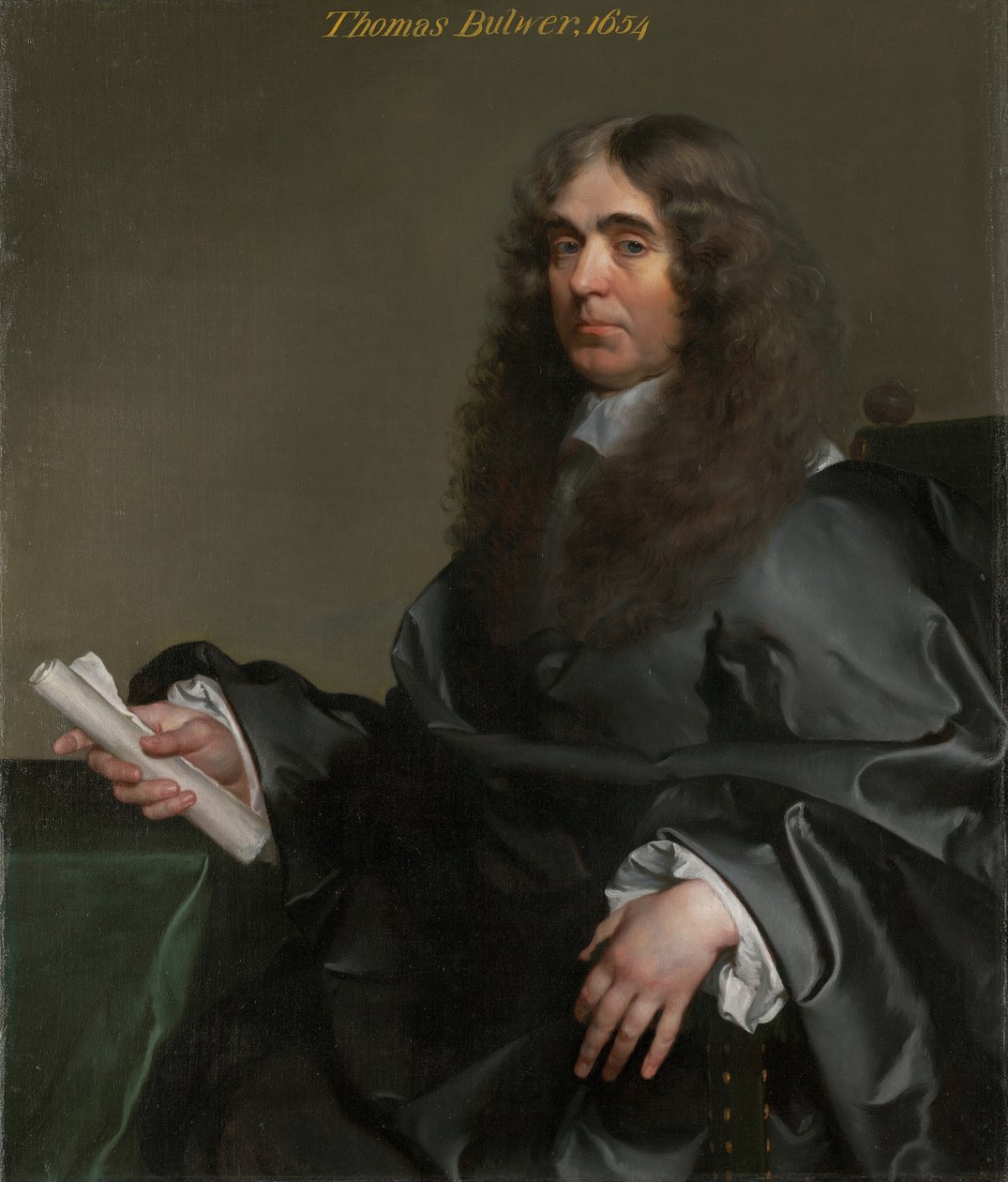 Porträtt av Thomas Bulwer, 1654. av Gerard Van Soest