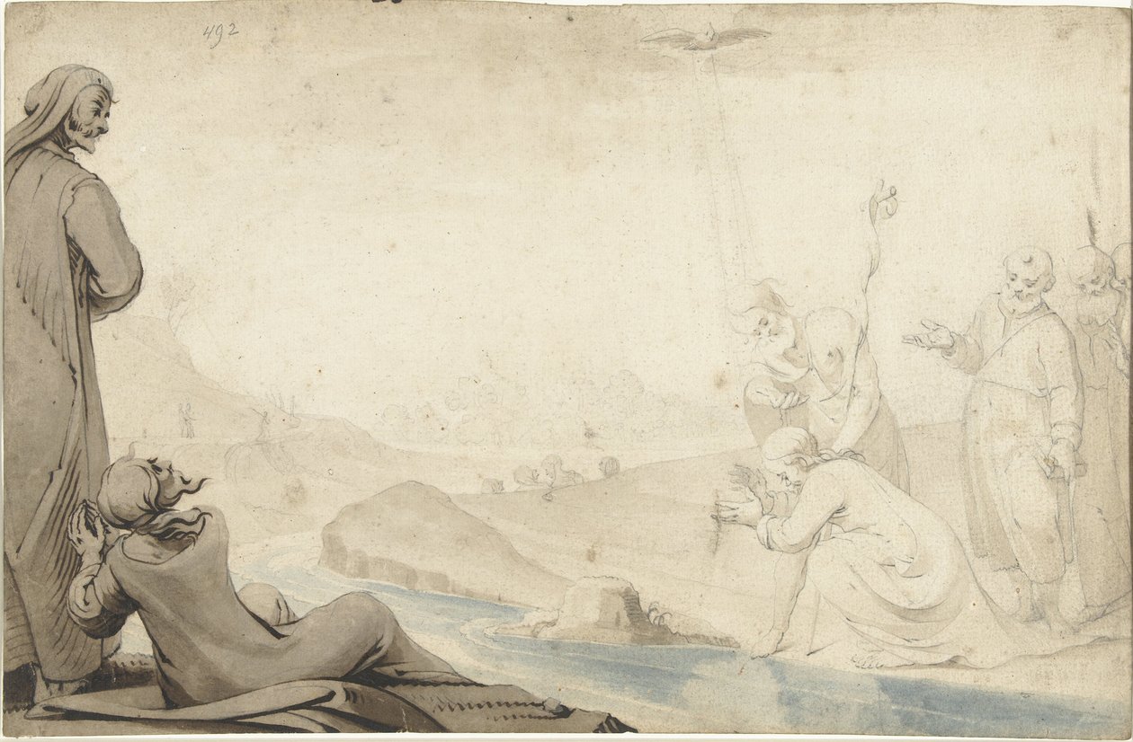 Kristi dop av Gerard ter Borch (I)