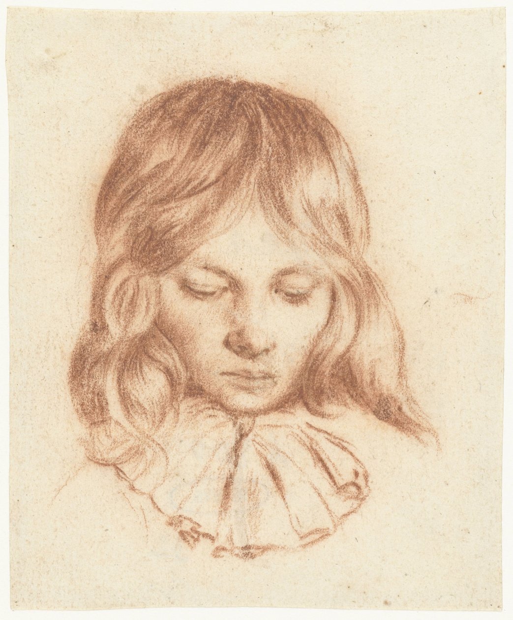 Pojke med nedslagna ögon av Gerard ter Borch (II)