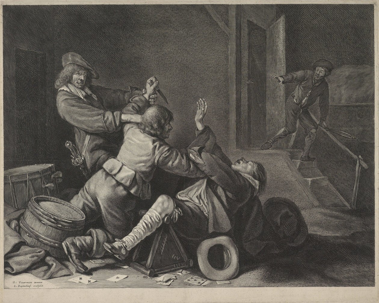 Knivhuggningen av Gerard ter Borch