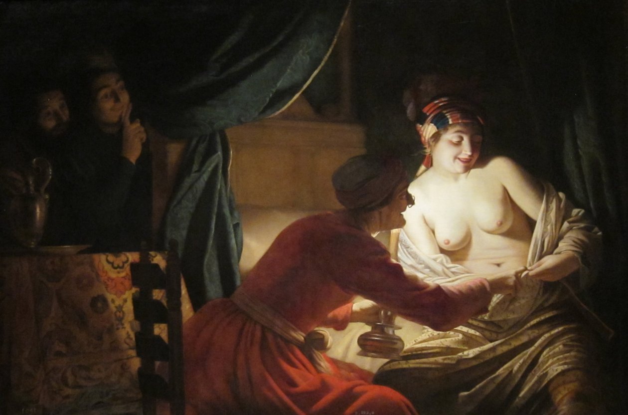Loppjakten av Gerard van Honthorst