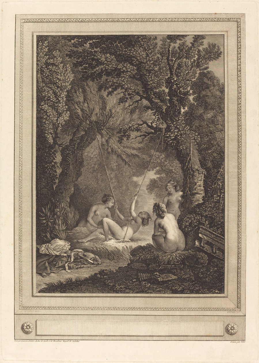 Den mystiska gungan, 1784. av Geraud Vidal