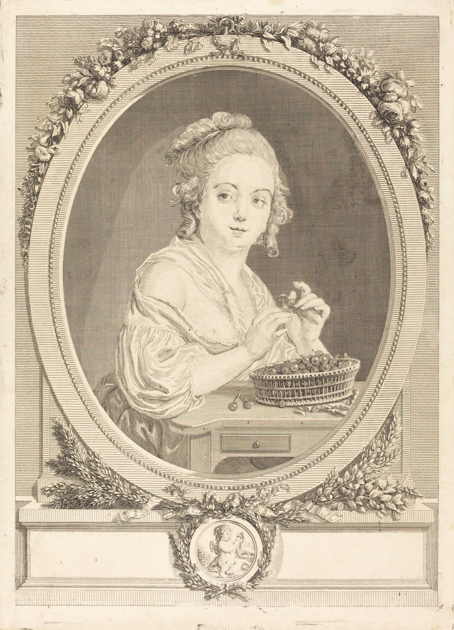 Körsbären av Geraud Vidal after P. Davesne