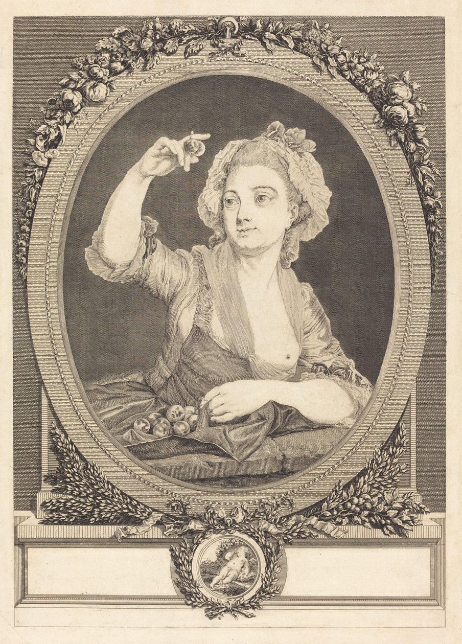 Plommon av Geraud Vidal after P. Davesne