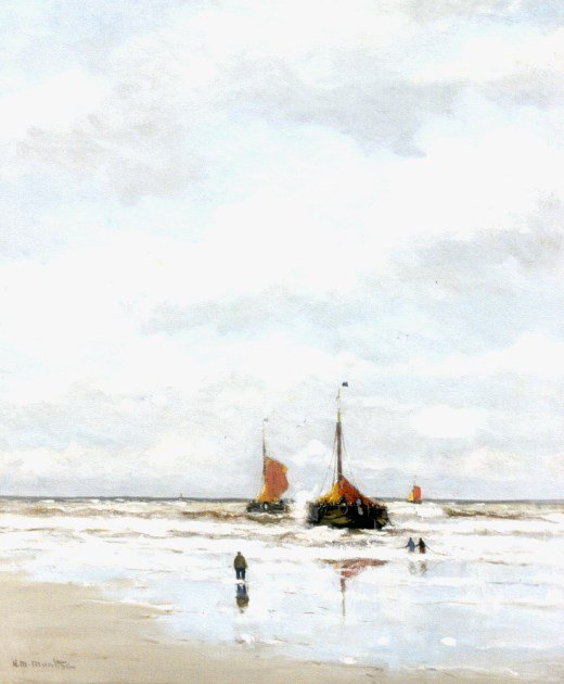 Bomschuiten in de branding av Gerhard Morgenstjerne Munthe