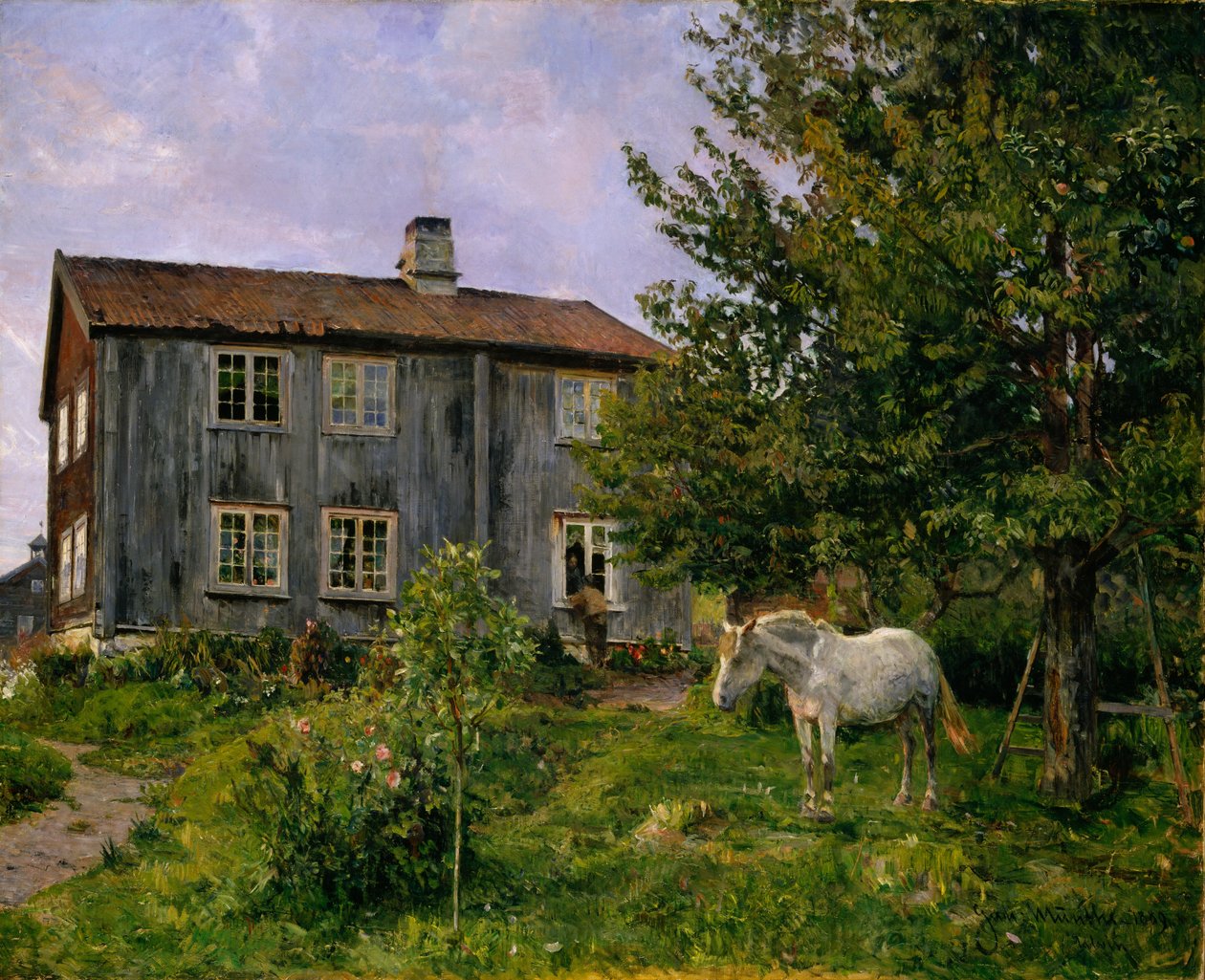 På gården, Ulvin av Gerhard Peter Frantz Vilhelm Munthe