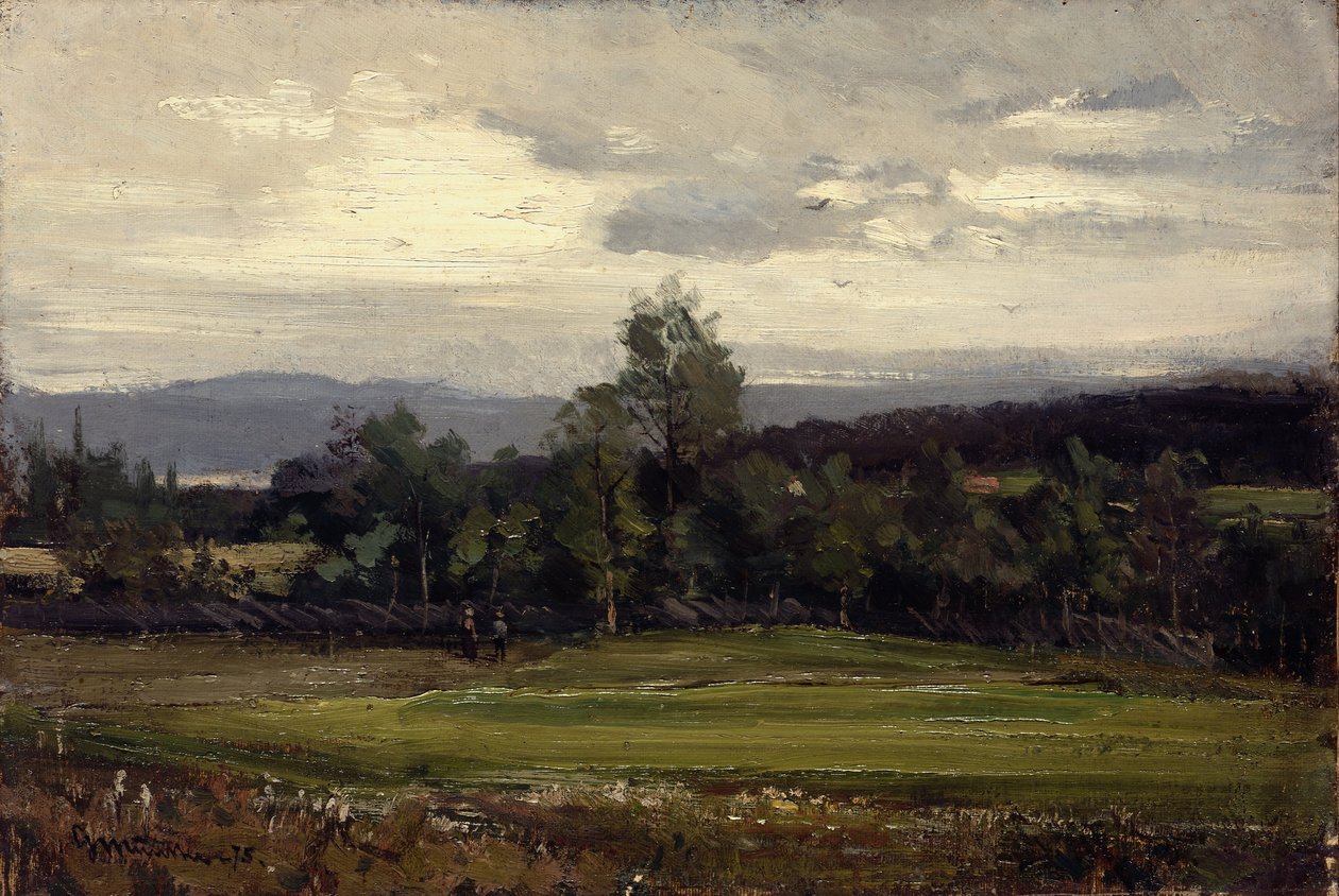Fält vid Hedmark på sommaren av Gerhard Peter Frantz Vilhelm Munthe
