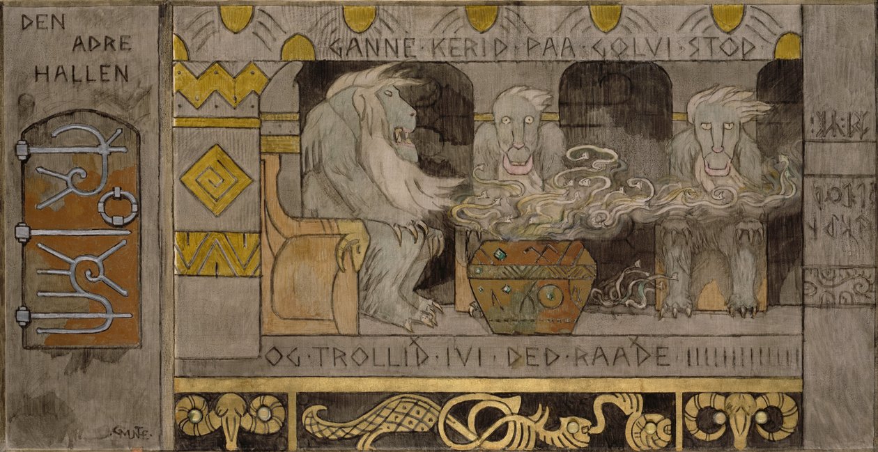 Den andra hallen av Gerhard Peter Frantz Vilhelm Munthe