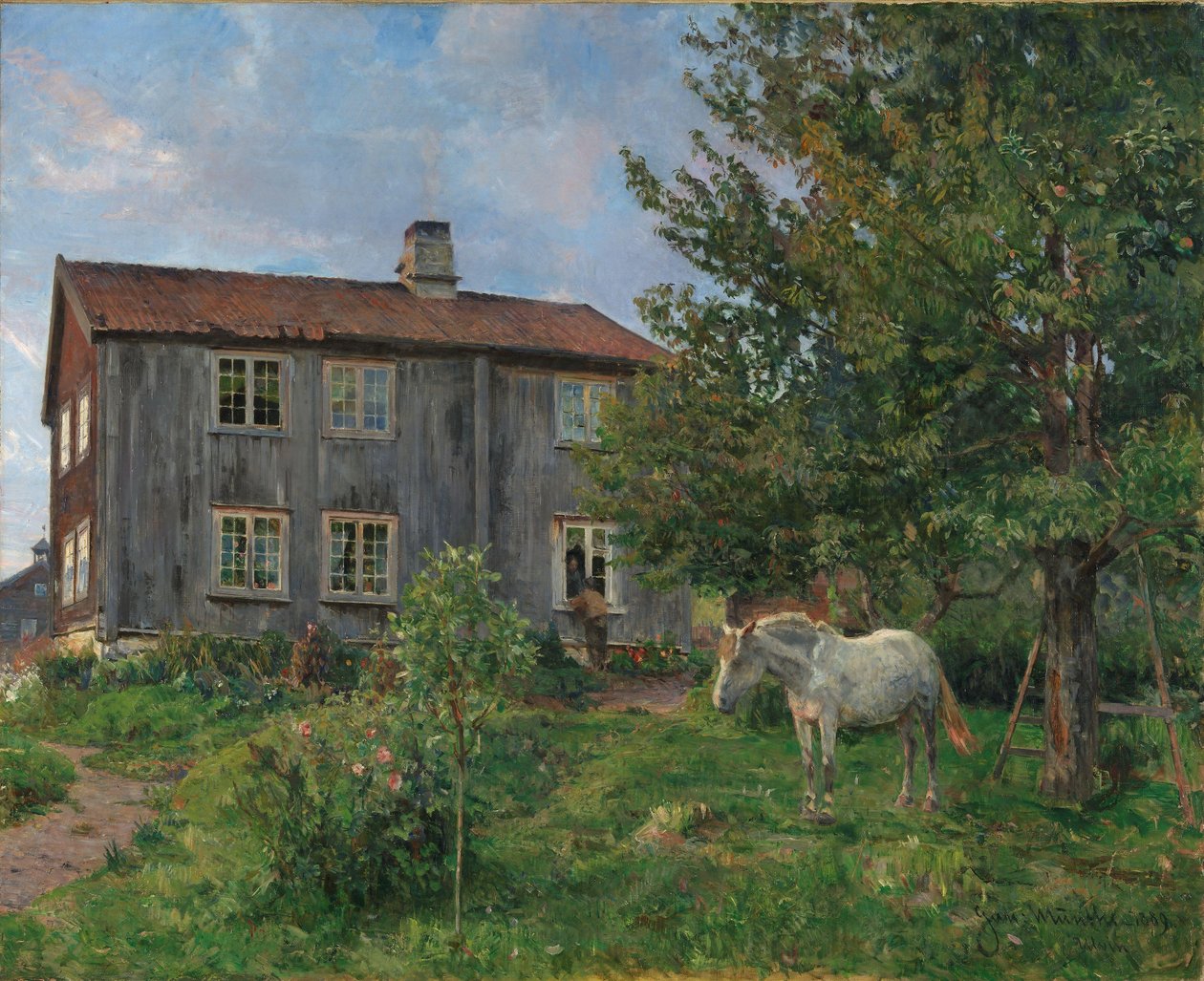 På bondgården av Gerhard Peter Frantz Vilhelm Munthe