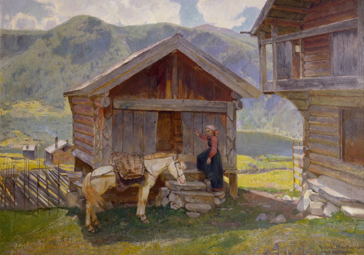 Hol-Hallingdal av Gerhard Peter Frantz Vilhelm Munthe