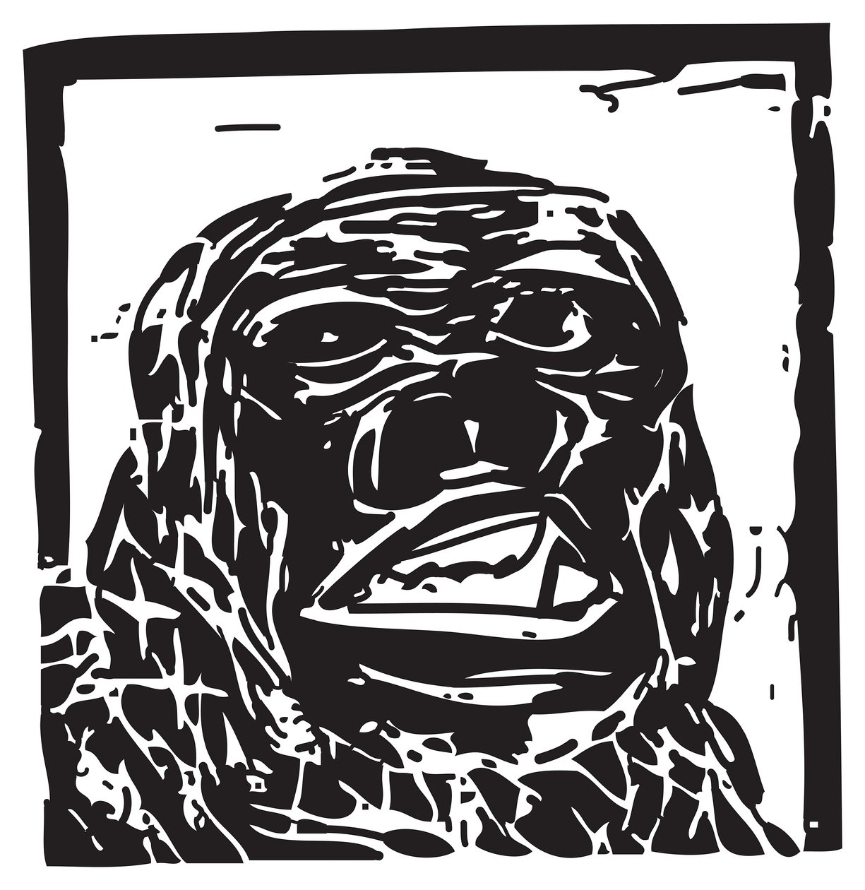 Tung gorilla av Gerhardt Isringhaus